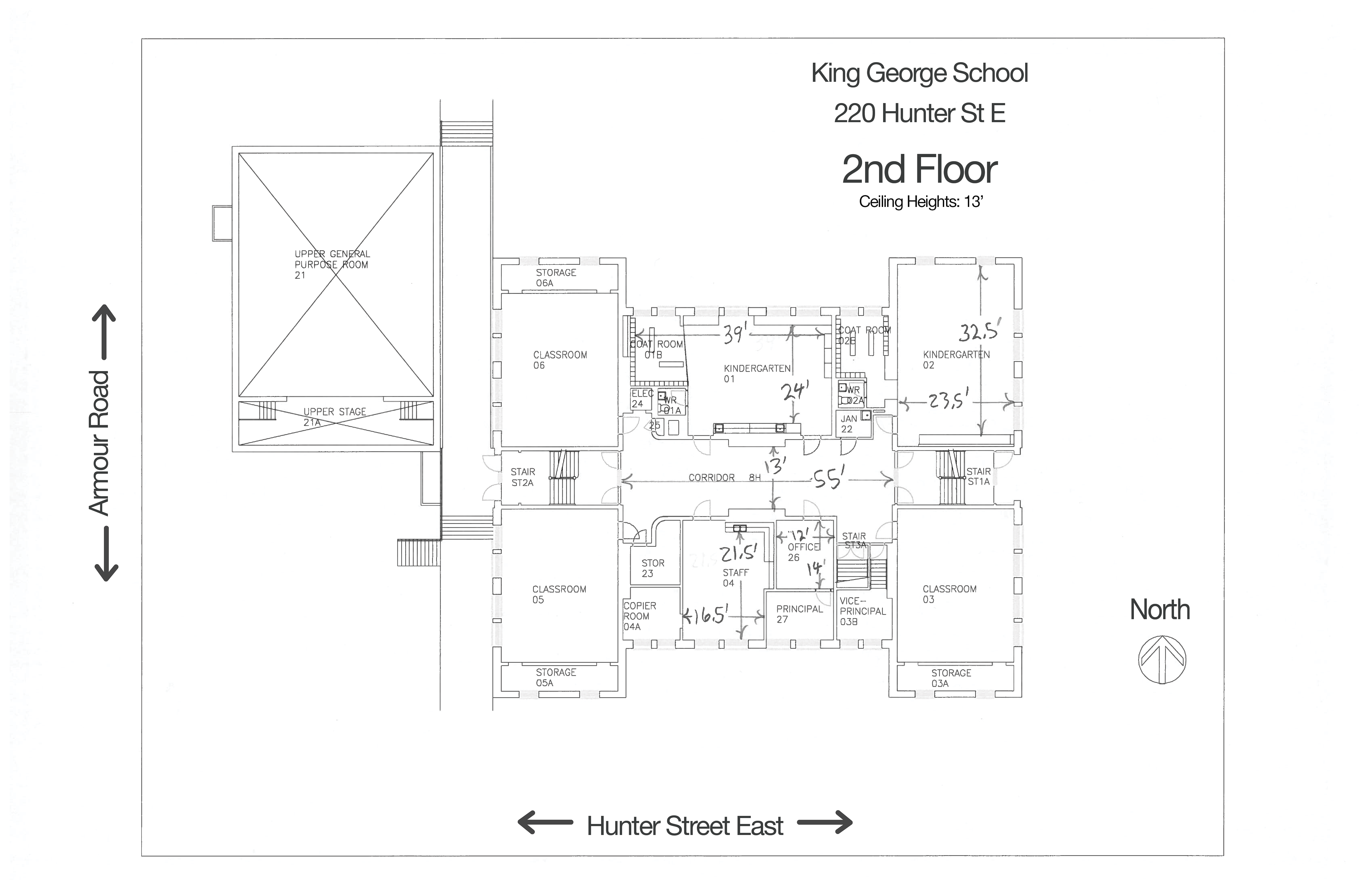 King George Second Floor Floorplan