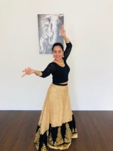 photo of Mithila Ballal dancing