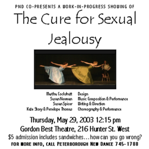 Poster for The Cure For Sexual Jealousy