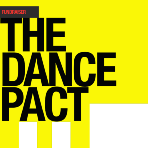 The Dance Pact written in bold letters on a yellow background