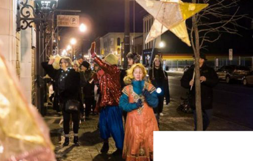 Granny and the Starchild Solstice Parade